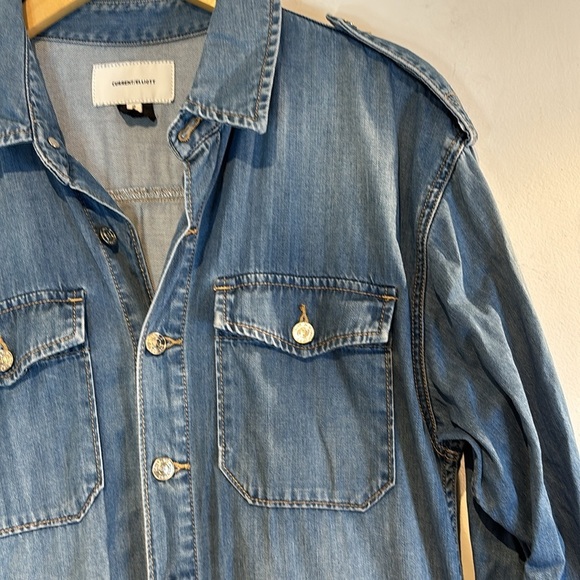 Current/Elliott The Crew Coveralls 2025 blue size 2 - Picture 5 of 14